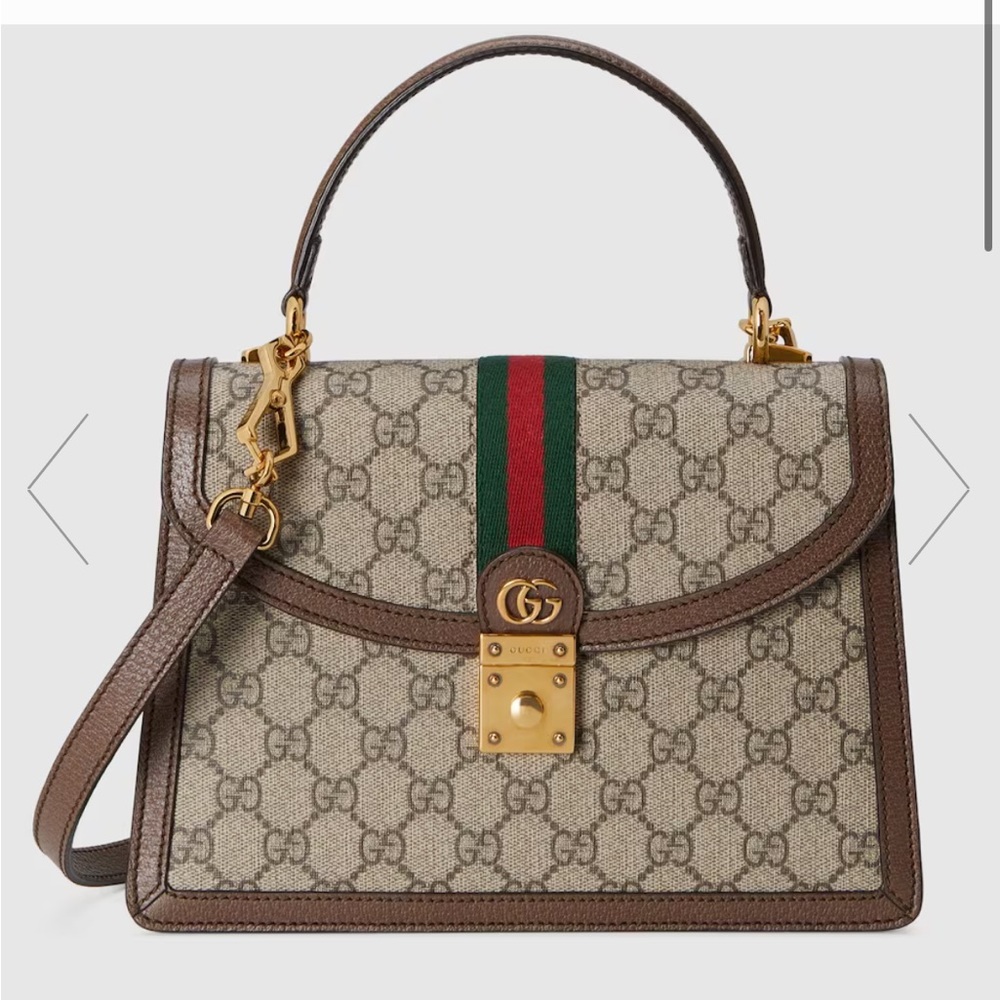 GUCCI Ophidia small top handle bag with Web